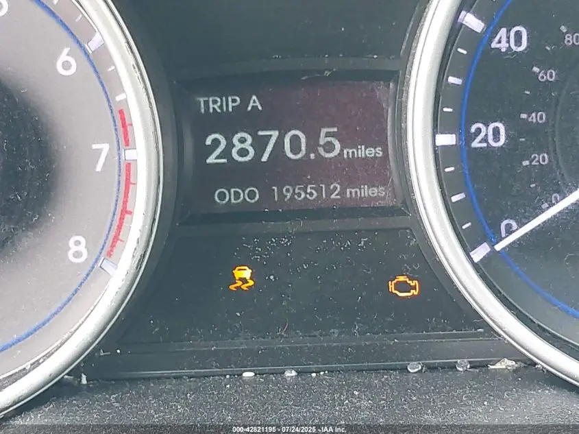 2012 HYUNDAI SONATA GLS