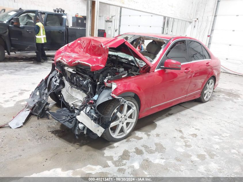 2014 MERCEDES-BENZ C 300 LUXURY 4MATIC/SPORT 4MATIC