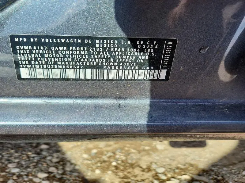 2024 VOLKSWAGEN JETTA SE  