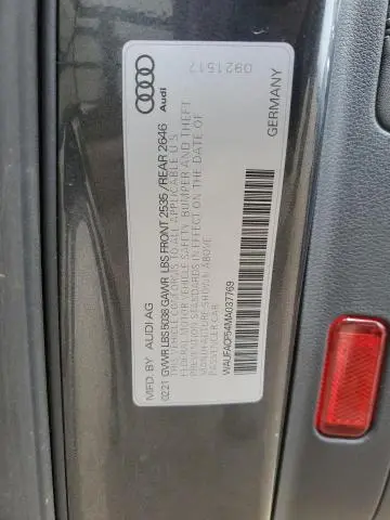 2021 AUDI A5 PREMIUM PLUS 45  