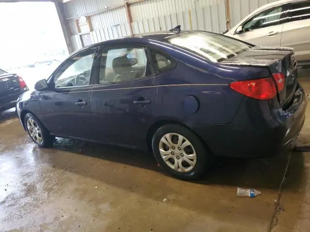 2010 HYUNDAI ELANTRA BLUE  