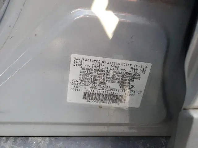 2021 NISSAN KICKS SV  