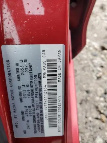 2017 MAZDA 6 TOURING  