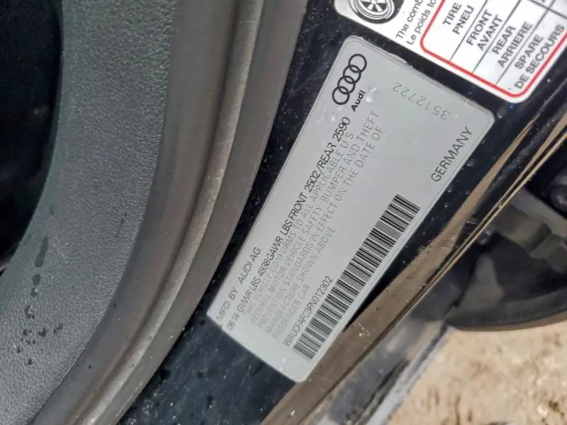 2015 AUDI A6 PREMIUM  