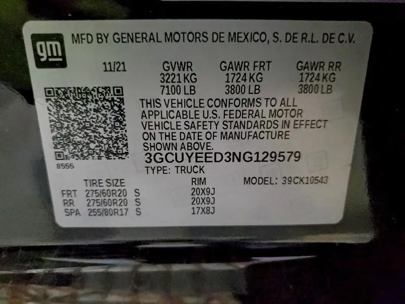 2022 CHEVROLET SILVERADO LTD K1500 RST  