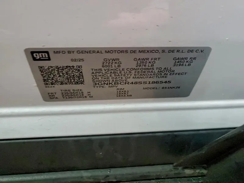 2025 CHEVROLET BLAZER 2LT  