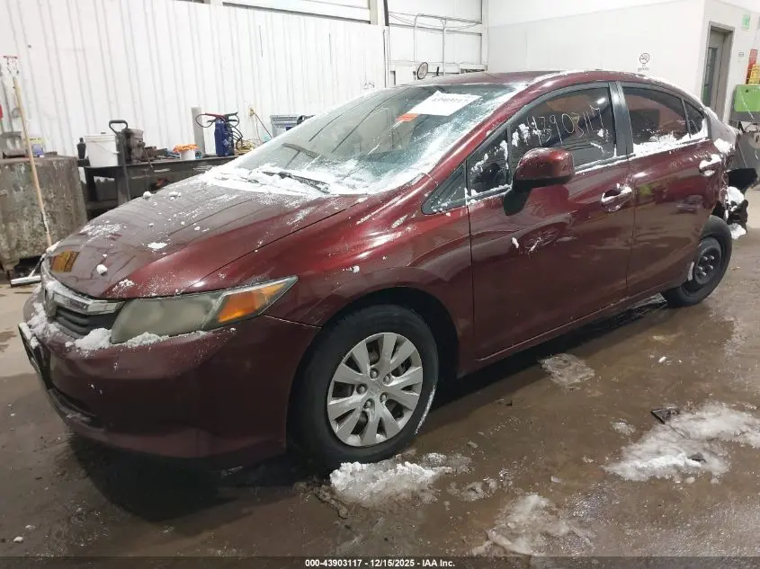 2012 HONDA CIVIC LX