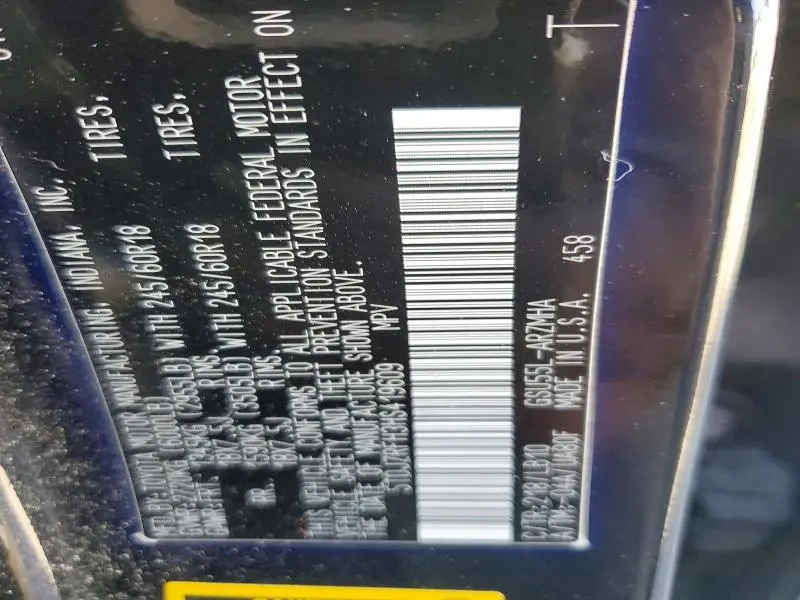 2017 TOYOTA HIGHLANDER XLE  