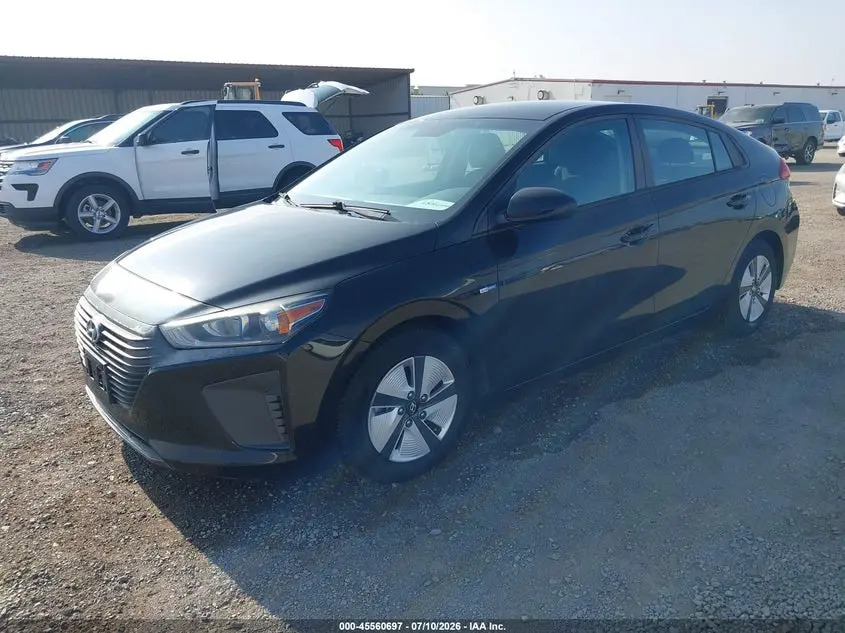 2018 HYUNDAI IONIQ HYBRID BLUE