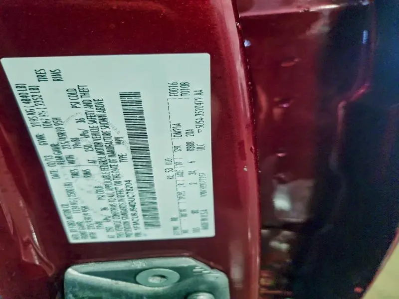 2013 FORD ESCAPE TITANIUM  