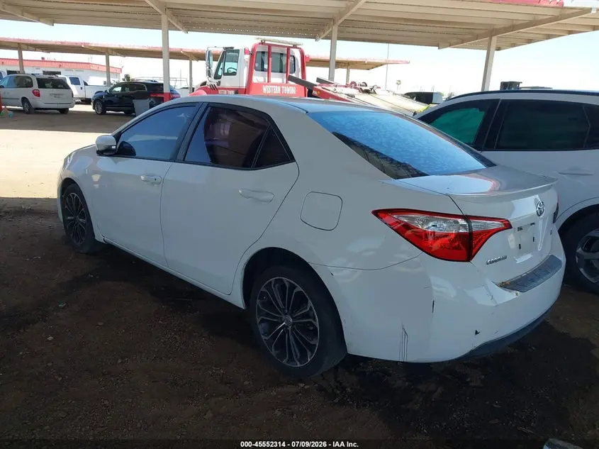 2015 TOYOTA COROLLA S PLUS