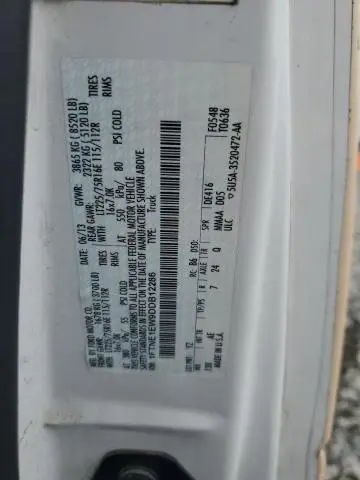 2013 FORD ECONOLINE E150 VAN  