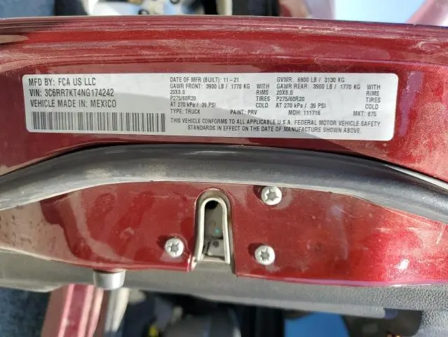 2022 RAM 1500 CLASSIC TRADESMAN  