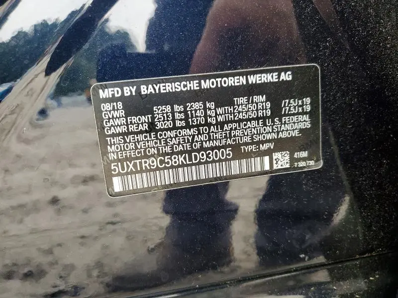 2019 BMW X3 XDRIVE30I  