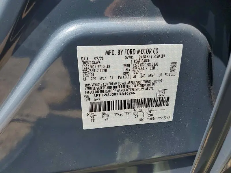 2026 FORD MAVERICK XLT  