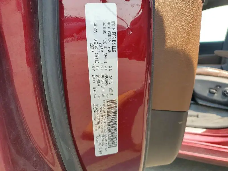 2017 CHRYSLER PACIFICA LIMITED  