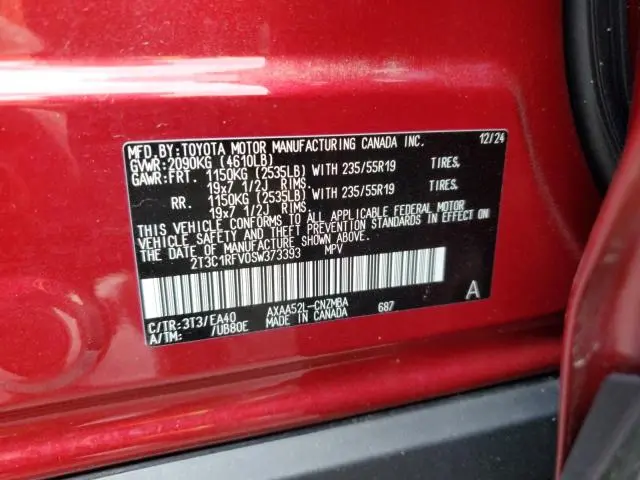 2025 TOYOTA RAV4 XLE PREMIUM  