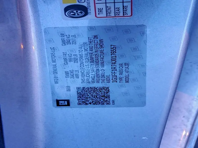 2018 CHEVROLET CAMARO SS  