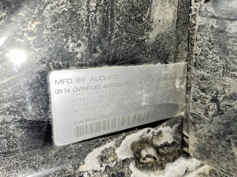 2015 AUDI A4 PREMIUM PLUS  