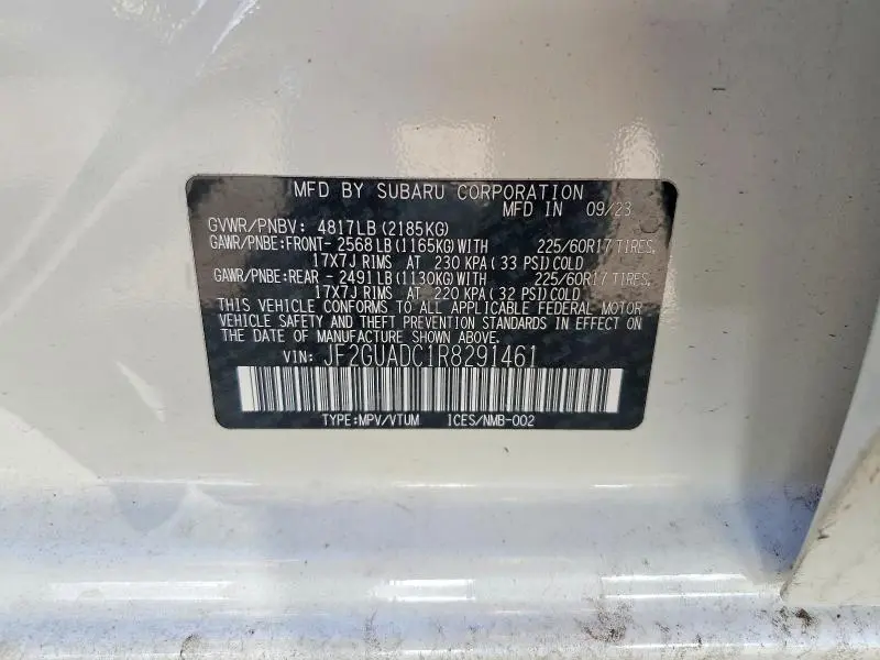 2024 SUBARU CROSSTREK PREMIUM  