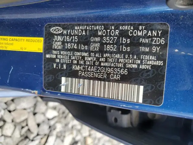 2016 HYUNDAI ACCENT SE  