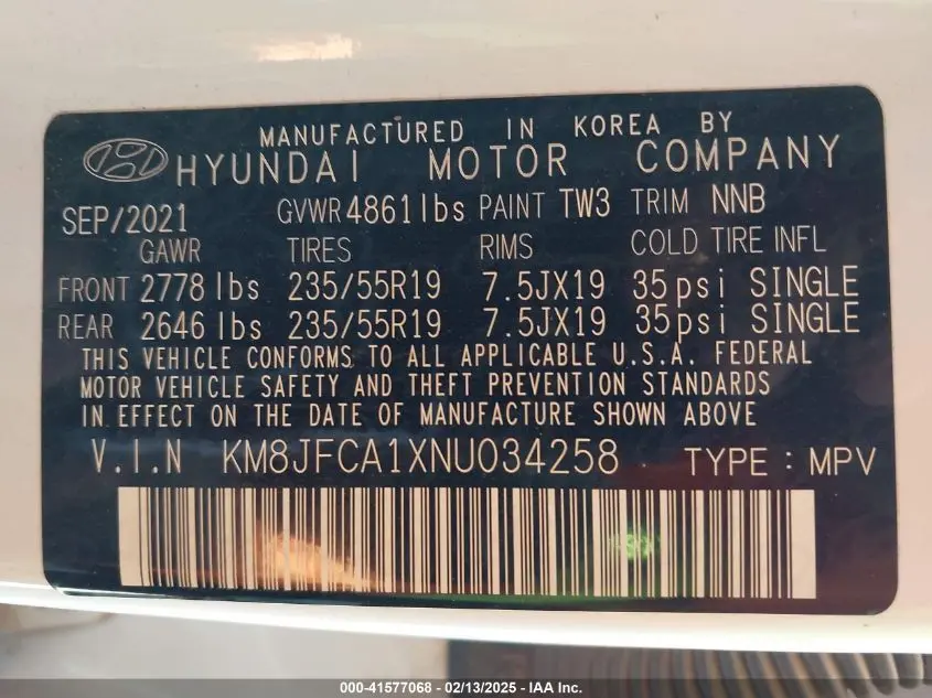 2022 HYUNDAI TUCSON HYBRID SEL CONVENIENCE