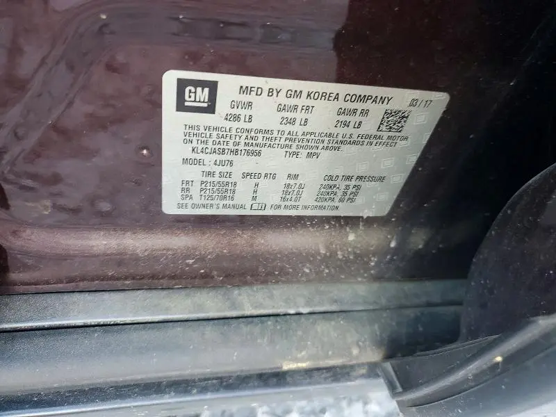 2017 BUICK ENCORE PREFERRED  