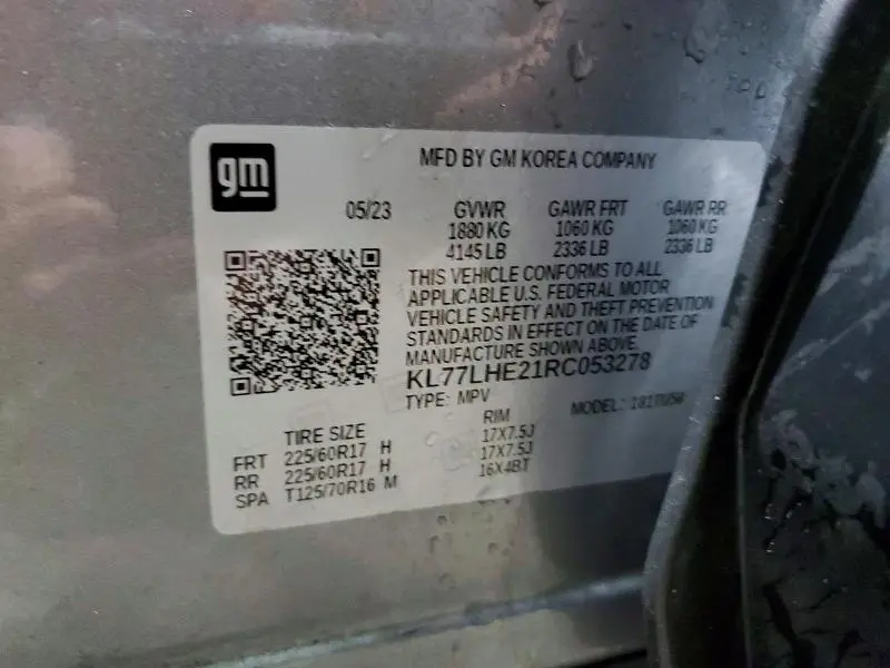 2024 CHEVROLET TRAX 1LT  