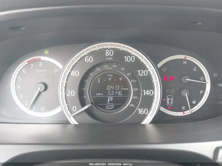2013 HONDA ACCORD LX