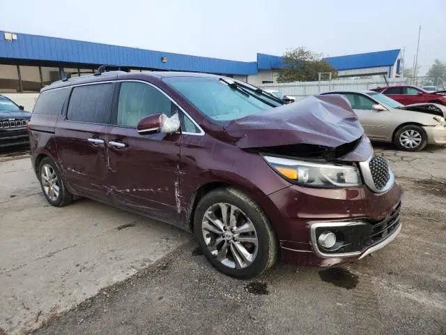 2016 KIA SEDONA SXL  