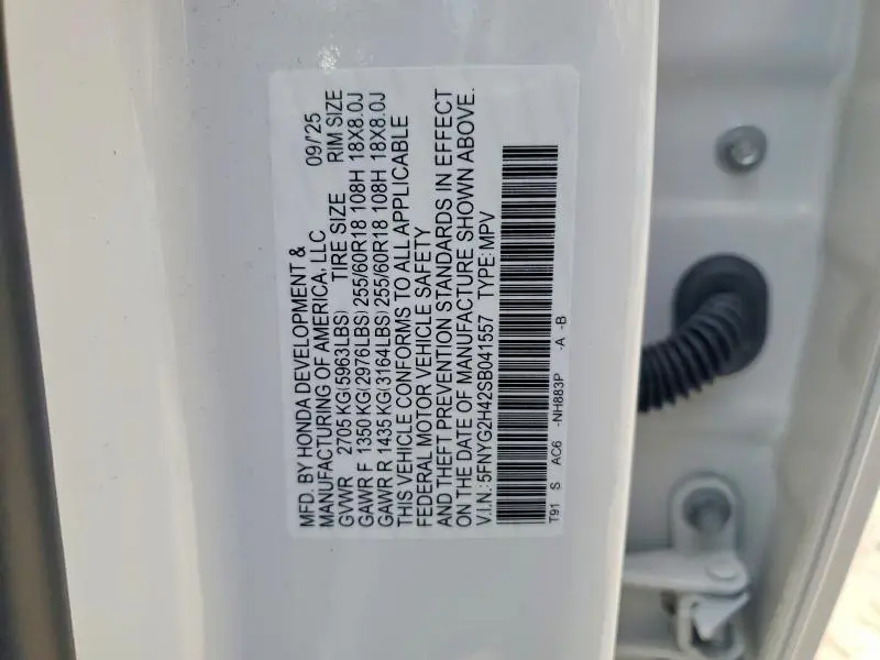 2025 HONDA PILOT EXL  