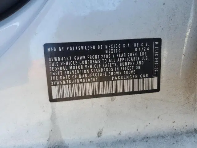 2024 VOLKSWAGEN JETTA S  