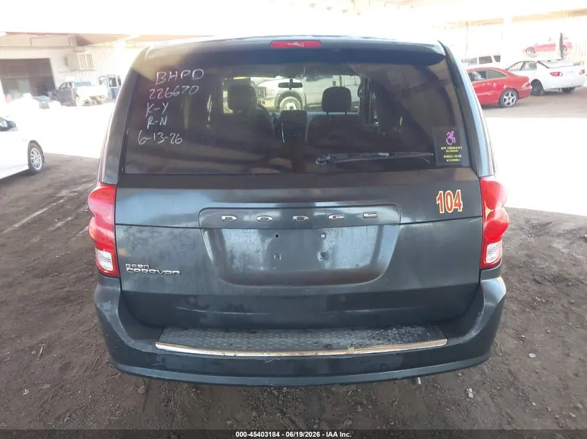 2011 DODGE GRAND CARAVAN MAINSTREET