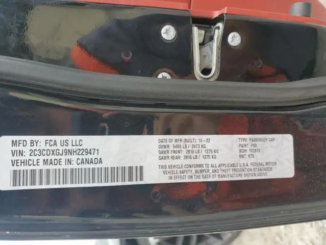 2022 DODGE CHARGER SCAT PACK  