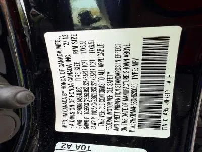 2013 HONDA CR-V EX  