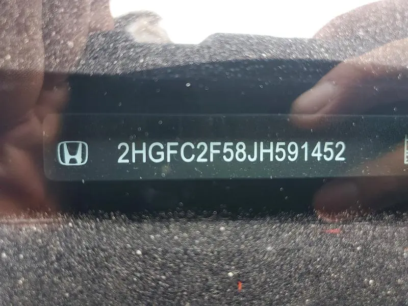 2018 HONDA CIVIC LX  