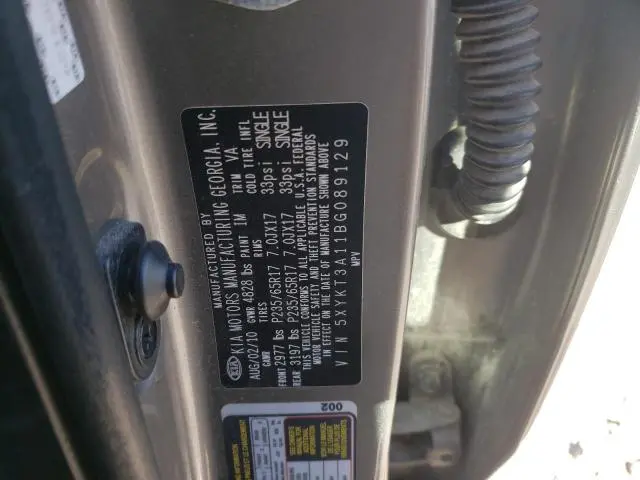 2011 KIA SORENTO BASE