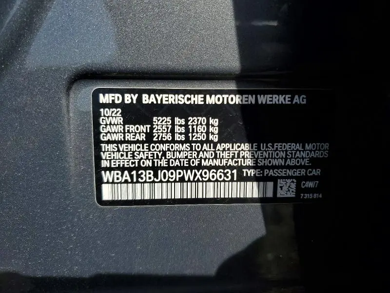 2023 BMW 530 XI  