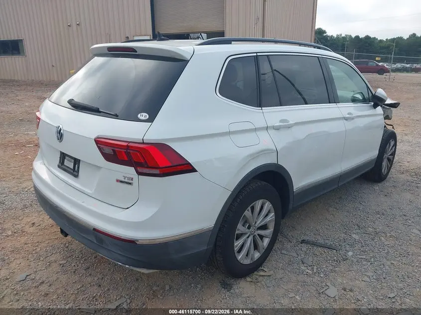 2018 VOLKSWAGEN TIGUAN 2.0T SE/2.0T SEL