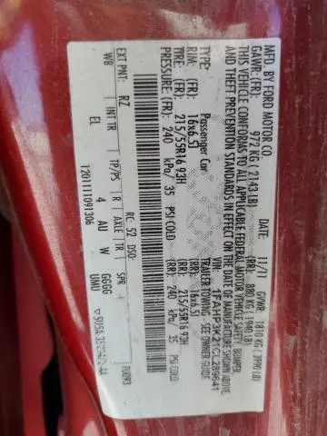 2012 FORD FOCUS SE  