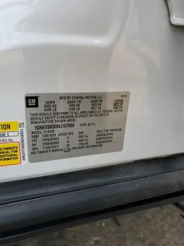 2017 GMC ACADIA LIMITED SLT-2  