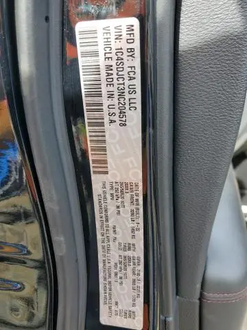 2022 DODGE DURANGO R/T  