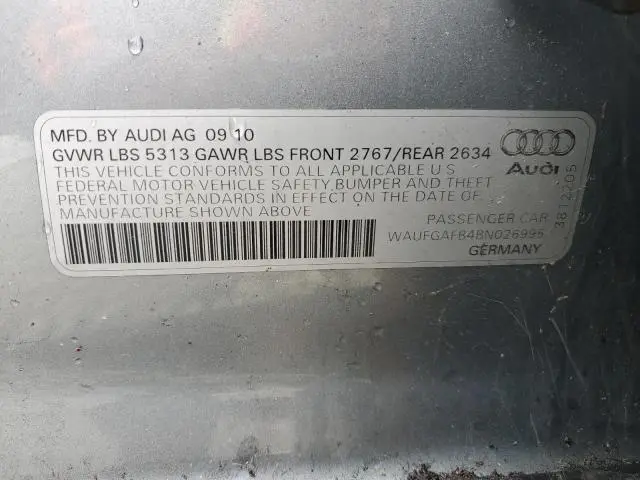 2011 AUDI A6 PREMIUM PLUS  
