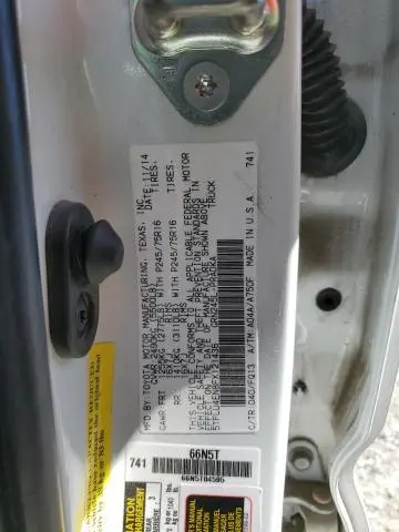 2015 TOYOTA TACOMA DOUBLE CAB  