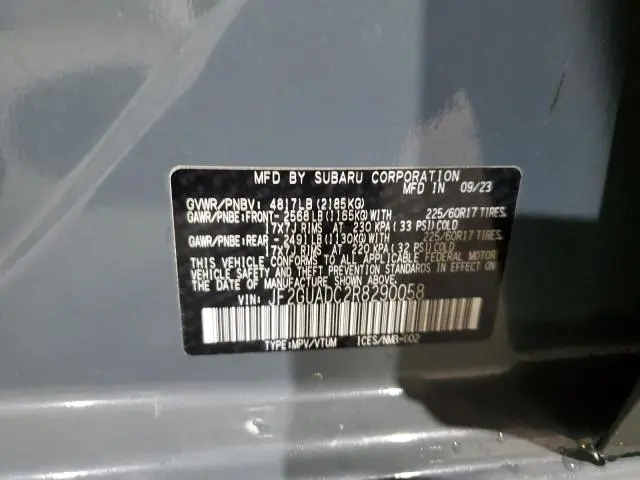 2024 SUBARU CROSSTREK PREMIUM  