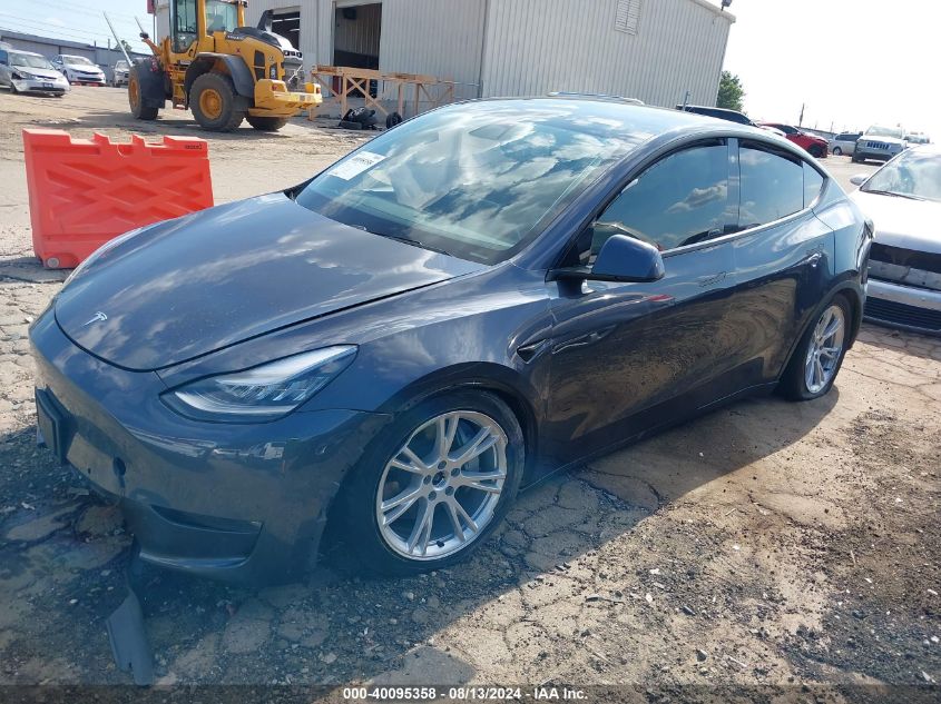 2021 TESLA MODEL Y LONG RANGE DUAL MOTOR ALL-WHEEL DRIVE