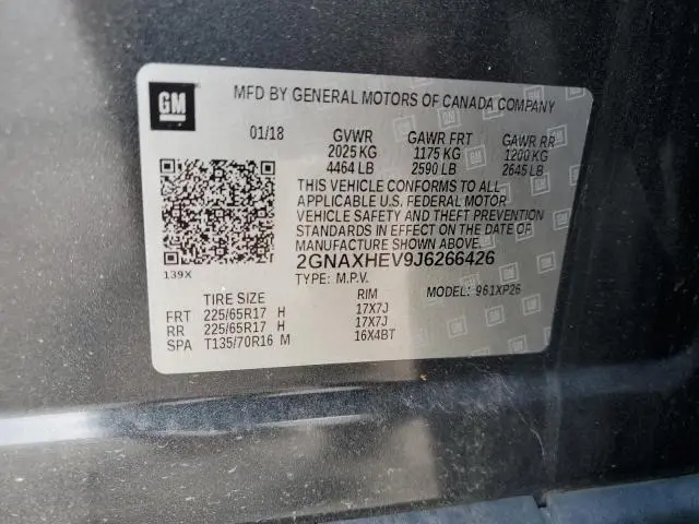 2018 CHEVROLET EQUINOX LS