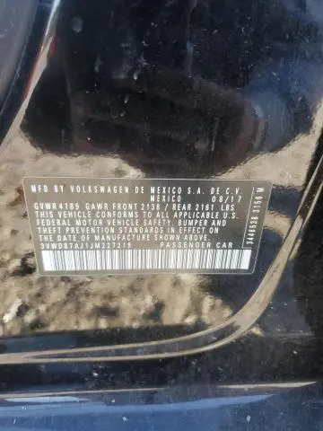 2018 VOLKSWAGEN JETTA SE  