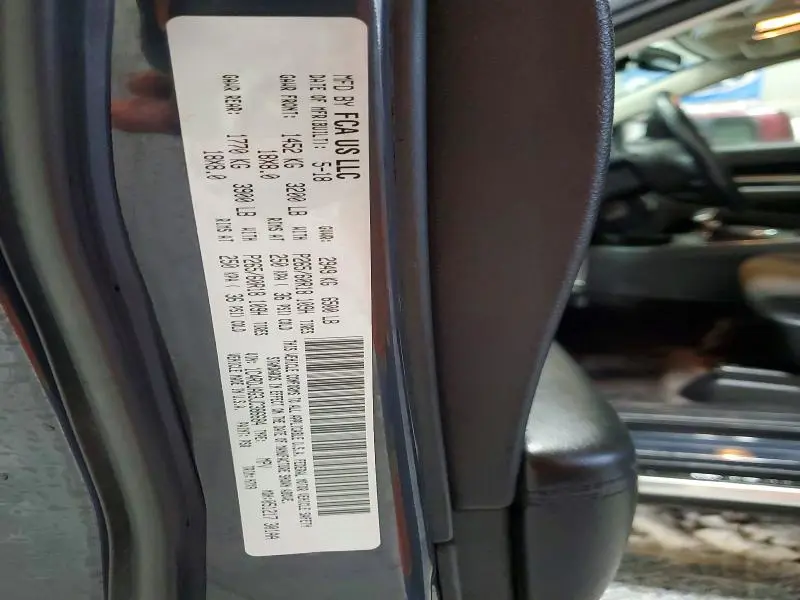 2018 DODGE DURANGO SXT  