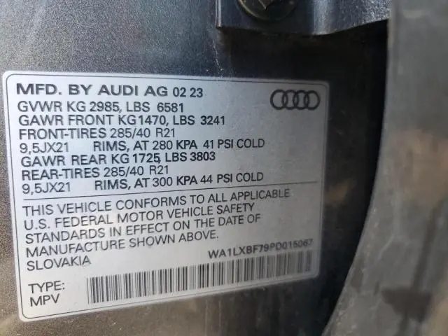 2023 AUDI Q7 PREMIUM PLUS